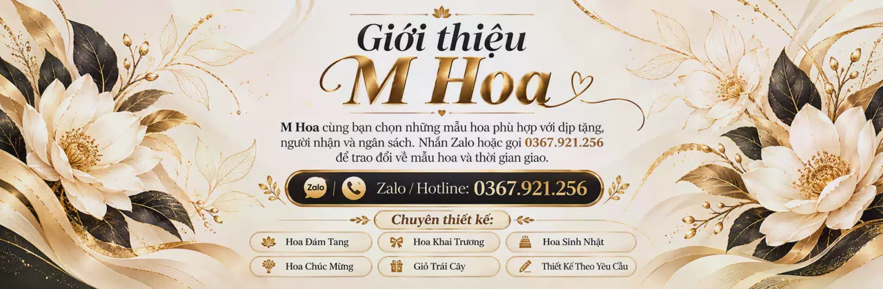Ảnh bìa Shop hoa tươi Xã Minh Đài Phú Thọ - Cùng bạn chọn món hoa ý nghĩa